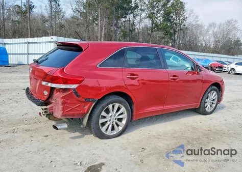 2013 Toyota Venza Le z USA, uszkodzony, nr VIN 4T3ZA3BB4DU066542
